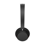 Lenovo 6550 Headset Wireless Head-band Office/Call center USB Type-C Bluetooth Black