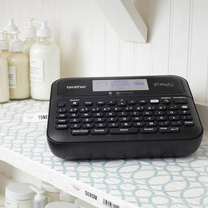 Brother PTD610BT label printer Thermal transfer 180 x 360 DPI 30 mm/sec Wired & Wireless TZe Bluetooth QWERTY