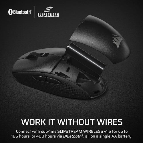 Corsair M55 mouse Gaming Right-hand RF Wireless + Bluetooth Optical 24000 DPI