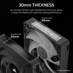Corsair iCUE LINK RX140 MAX RGB Computer case Fan 14 cm Black 1 pc(s)