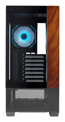 Cooler Master Elite 690 Wood Midi Tower Black