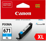 Canon CLI-671XLC ink cartridge 1 pc(s) Original High (XL) Yield Cyan