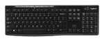 Logitech 920-003057 keyboard Universal RF Wireless English Black
