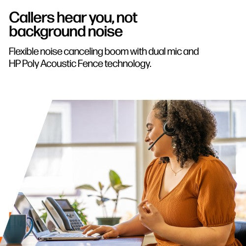 HP Poly Voyager 4320-M Headset +USB-C Cable +BT700 dongle