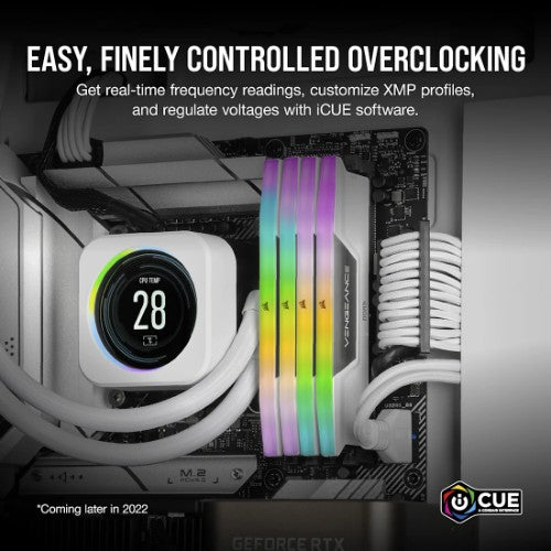 Corsair Vengeance RGB CMH16GX5M2B5200Z40 memory module 16 GB 2 x 8 GB DDR5 5200 MT/s 288-pin DIMM