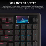 Corsair CH-91E911G-NA keyboard Gaming USB QWERTY US English Black