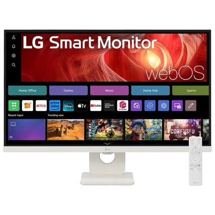LG 27U731SA-W computer monitor 68.6 cm (27") 3840 x 2160 pixels 4K Ultra HD LCD White