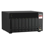 QNAP TS-873A NAS Tower Ryzen Embedded V1500B 8 GB DDR4 0 TB QNAP Turbo System Black