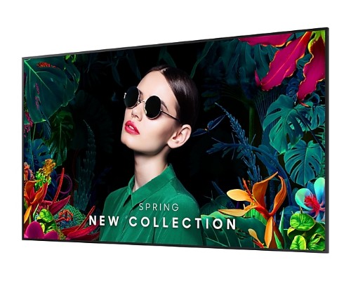 Samsung LH98QMCEBGCXXY Signage Display Digital signage flat panel 2.49 m (98") LCD Wi-Fi 500 cd/m² 4K Ultra HD Black Tizen 7.0