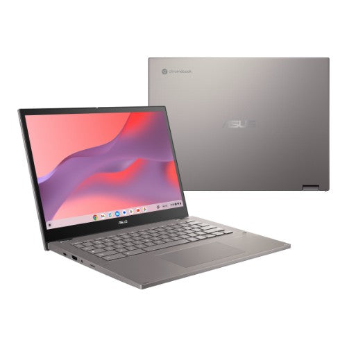 ASUS Chromebook CX34 Flip CB3401FBA-LZ0657 Intel® Core™ i3 i3-1215U 35.6 cm (14") Touchscreen WUXGA 8 GB LPDDR4x-SDRAM 128 GB SSD Wi-Fi 6E (802.11ax) ChromeOS Grey