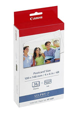 Canon KP-36IP Colour Ink + 100 x 148 mm Paper Set, 36 Sheets
