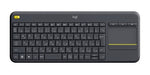 Logitech 920-007165 keyboard TV RF Wireless English Black