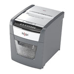 Rexel Optimum AutoFeed+ 50X paper shredder Cross shredding 55 dB 22 cm Black, Silver