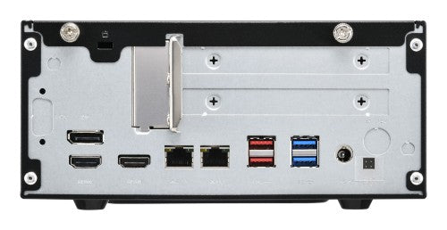 Shuttle XPC slim Barebone XB860G2 - S1851, Intel H860, 1xDP, 2xHDMI, 2 PCIe Slots (1x 16X & 1x X1), 2x Intel LAN (1G + 2.5G), 8x USB, 3x M.2, 24/7 permanent operation