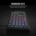 Corsair K55 CORE RGB keyboard Gaming USB QWERTY US International Grey