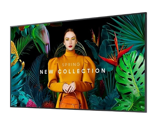 Samsung LH43QBCEBGCXXY Signage Display Digital signage flat panel 109.2 cm (43") LED Wi-Fi 350 cd/m² 4K Ultra HD Black Tizen 16/7