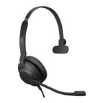 Jabra Evolve2 30 SE USB C/A MS Mono Headset Wired Handheld Office/Call center USB Type-C / USB Type-A Black