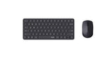 Rapoo 9010M keyboard Mouse included Office RF Wireless + Bluetooth QWERTZ Black