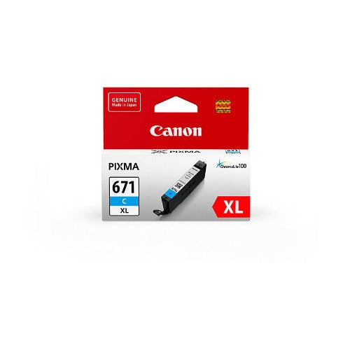 Canon CLI-671XLC ink cartridge 1 pc(s) Original High (XL) Yield Cyan