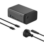 Belkin INC020AUSGY laptop dock/port replicator Wired USB 3.2 Gen 2 (3.1 Gen 2) Type-C Black, Grey
