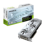 GIGABYTE GeForce RTX 5070 Ti EAGLE OC ICE SFF 16G Graphics Card - 16GB GDDR7, 256bit, PCI-E 5.0, 2542 MHz Core Clock, 3 x DP 2.1a, 1 x HDMI 2.1b, NVIDIA DLSS 4, GV-N507TEAGLEOC ICE-16GD