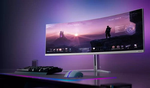 Philips Evnia 8000 49M2C8900L/75 computer monitor 124.5 cm (49") 5120 x 1440 pixels Dual QHD QD-OLED White