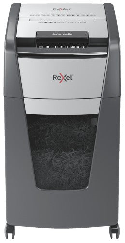 Rexel Optimum AutoFeed+ 225X paper shredder Cross shredding 55 dB 23 cm Black, Silver