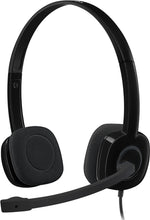 Logitech 981-000587 headphones/headset Wired Head-band Office/Call center Black