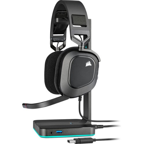 Corsair HS80 Headset Wired Head-band Gaming Carbon