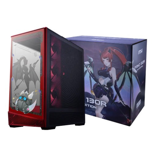 MSI PANO 130R MLG EDITION computer case Midi Tower Red
