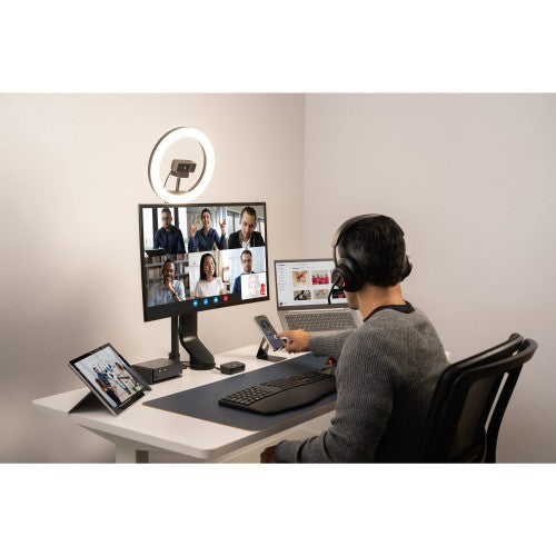 Kensington SmartFit Easy Riser Go Adjustable Ergonomic Laptop Riser and Cooling Stand for up to 17" laptops