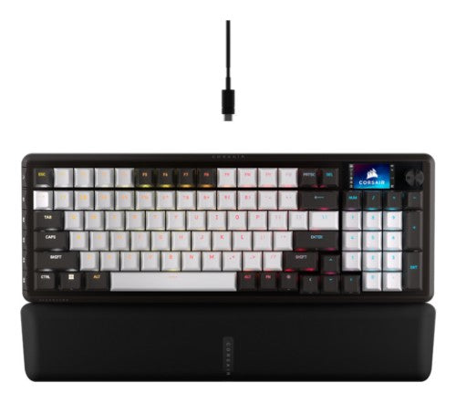 Corsair VANGUARD 96 keyboard Gaming USB QWERTY US English Black, White