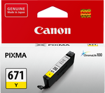 Canon CLI-671Y ink cartridge 1 pc(s) Original Standard Yield Yellow