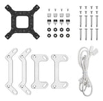 DeepCool LM240 WH Processor Liquid cooling kit 12 cm White 1 pc(s)