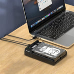 Simplecom SD570 storage drive docking station USB 3.2 Gen 2 (3.1 Gen 2) Type-C Black