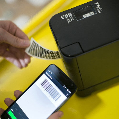 Brother PT-P950NW label printer Thermal transfer 360 x 360 DPI 60 mm/sec Wired & Wireless Ethernet LAN TZe Wi-Fi