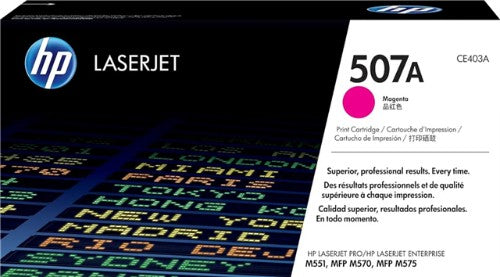 HP 507A Magenta Original LaserJet Toner Cartridge