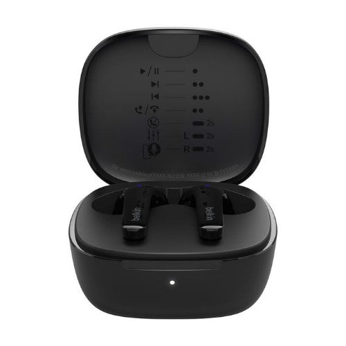 Belkin SoundForm Motion 2 Headset Wireless In-ear Calls/Music Bluetooth Black
