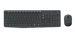 Logitech 920-007937 keyboard Mouse included Home RF Wireless English Grey
