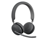 Logitech Zone Wireless 2 Headset Wired & Wireless Head-band Office/Call center USB Type-C Bluetooth Graphite