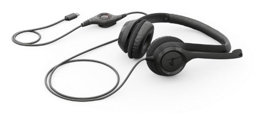 Logitech H390 Headset Wired Head-band Calls/Music USB Type-C Black