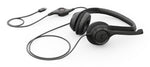 Logitech H390 Headset Wired Head-band Calls/Music USB Type-C Black