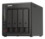 QNAP TS-453E NAS Tower Intel® Celeron® J6412 8 GB 16 TB QNAP Turbo System Black