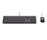 Logitech 920-013351 keyboard Mouse included Home/Office USB QWERTY US English Graphite