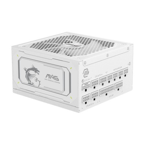 MSI MAG A1000GL PCIE5 WHITE power supply unit 1000 W 24-pin ATX ATX