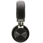Moki ACC HPEXPRI headphones/headset Wired & Wireless Head-band Music Bluetooth Black