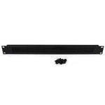 StarTech.com 1U High-density Brush Strip Cable Management Panel, Sturdy Steel Horizontal Data Centre Cable Organizer