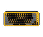 Logitech 920-010577 keyboard Universal Bluetooth English Black, Grey, Yellow