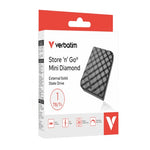 Verbatim Store 'n' Go Mini Diamond USB-C 512GB Black