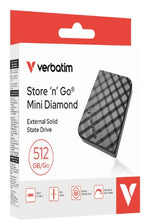 Verbatim Store 'n' Go Mini Diamond USB-C 512GB Black